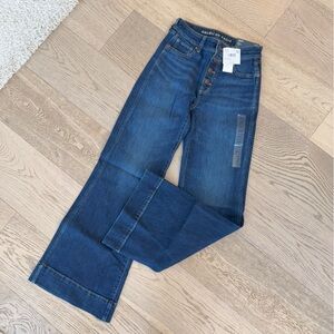 NWT 1436-6009 american Eagle high rise stretch flare jeans